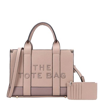 " THE TOTE BAG " With Wallet