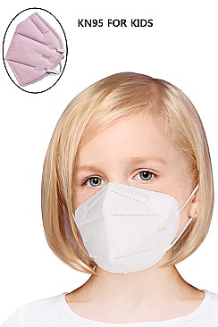 KIDS KN95 FACE MASK DISPOSABLE MOUTH FACE MASK 95% FILTRATION