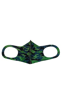 FASHION PRINT ANTI DUST REUSABLE FACE MASK