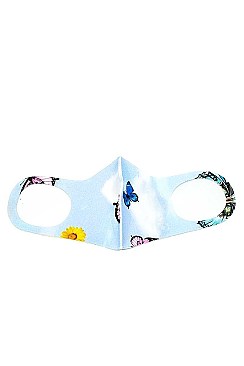 FASHION PRINT ANTI DUST REUSABLE FACE MASK