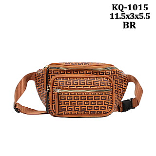 Fashion Multi Pockets Monogram G  Fanny Pack Waist Bag