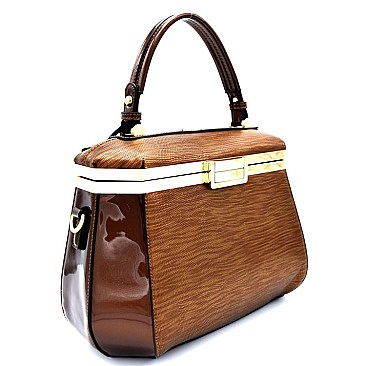 High Quality Exagonal Unique Frame Satchel