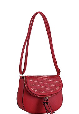 STUD CROSSBODY BAG
