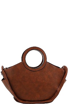 SATCHEL WITH LONG STRAP