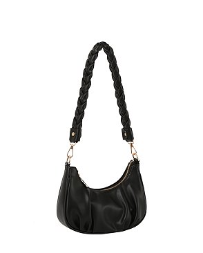 Fashion Braided Strap Hobo Shoulder Bag