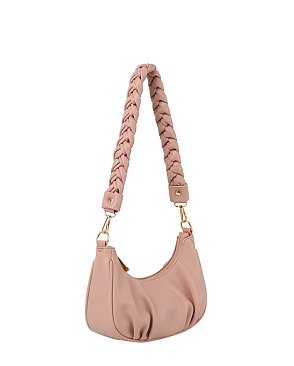 Fashion Braided Strap Hobo Shoulder Bag
