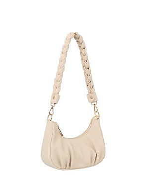 Fashion Braided Strap Hobo Shoulder Bag