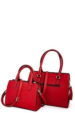 2 IN 1 SATCHEL SET WITH 2 STRAPS