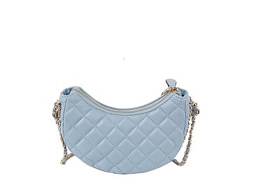 Quilted Lucky Charms Crossbody Hobo