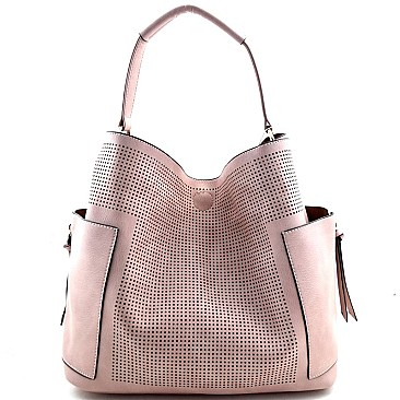 Fashionable Laser-cut 2 in 1 Pocket Hobo MH-LB105