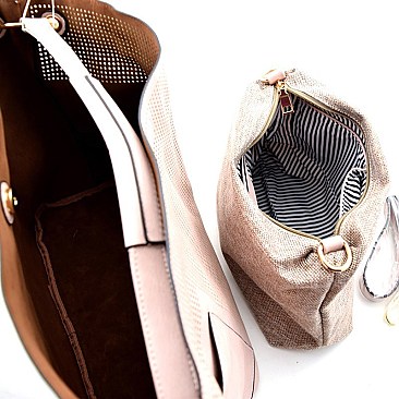 Fashionable Laser-cut 2 in 1 Pocket Hobo MH-LB105