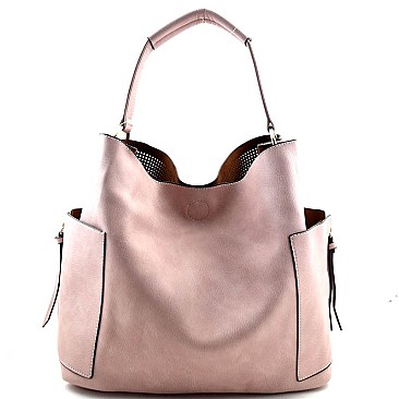 LB105-LP Laser-cut 2 in 1 Pocket Hobo