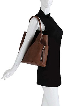 CLASSIC 2IN1 DESIGNER FASHION HOBO BAG SET JY-LBB-105