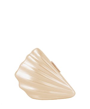 Shell Shaped Marble Clutch Evening Bag