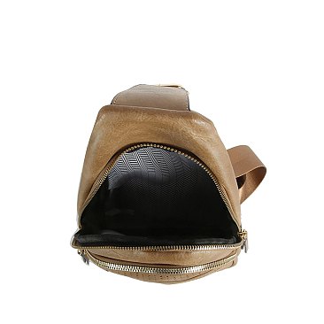 Laser Cut Printed Sling Bag