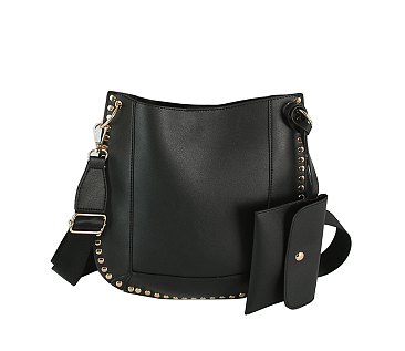 Studded 2-in-1 Crossbody Bag
