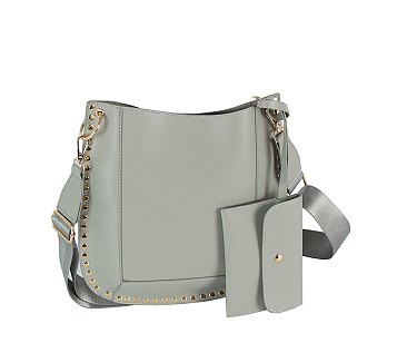Studded 2-in-1 Crossbody Bag