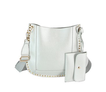 Studded 2-in-1 Crossbody Bag