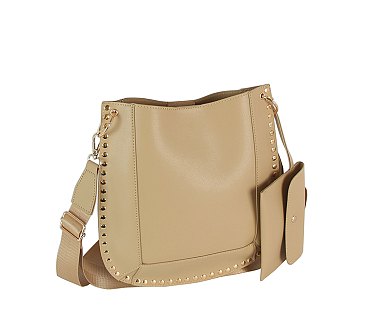 Studded 2-in-1 Crossbody Bag