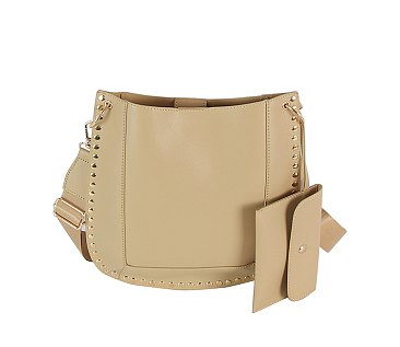 Studded 2-in-1 Crossbody Bag