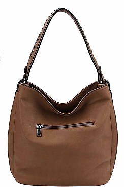 SIDE STUDDED HOBO BAG