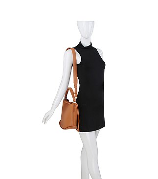 Fashion Drawstring Bucket Crossbody Bag