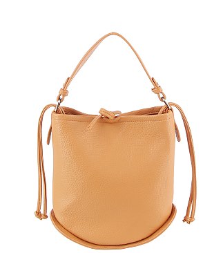 Fashion Drawstring Bucket Crossbody Bag