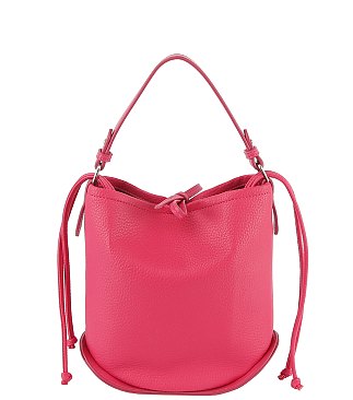 Fashion Drawstring Bucket Crossbody Bag