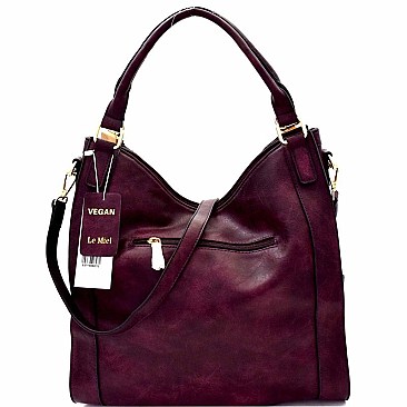 Stitched Detail 2-Way Hobo MH-LDG001
