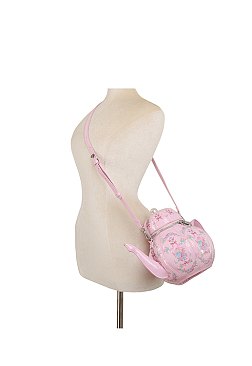 Dolls Teapot Handbag Crossbody Bag