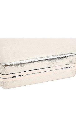 DESIGNER STRUCTURES EVENING PARTY CLUTCH WITH CHAIN
