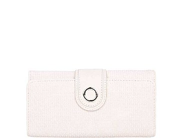 ELEGANT FASHION TEXTURED MODERN LONG WALLET  JYLF-1951