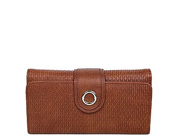 ELEGANT FASHION TEXTURED MODERN LONG WALLET  JYLF-1951