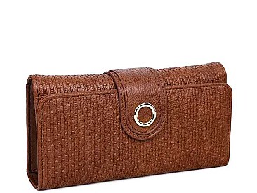ELEGANT FASHION TEXTURED MODERN LONG WALLET  JYLF-1951