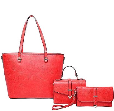 3 IN 1 TOTE CROSSBODY AND CLUTCH SET