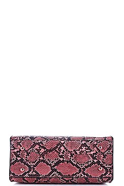 PYTHON PATTERN TOTE BAG WITH LONG STRAP