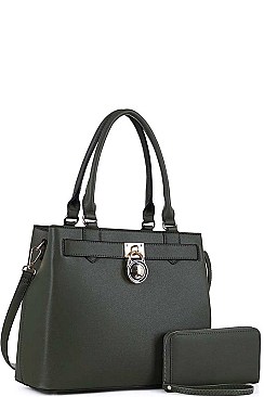 2 IN 1 SATCHEL WITH WALLET