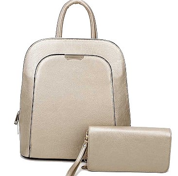 Fashion Backpack & Wallet Set