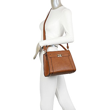 2-in-1 Fashion Top Handle Satchel