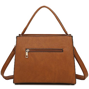 2-in-1 Fashion Top Handle Satchel