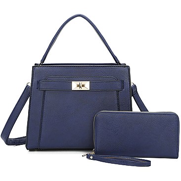 2-in-1 Fashion Top Handle Satchel