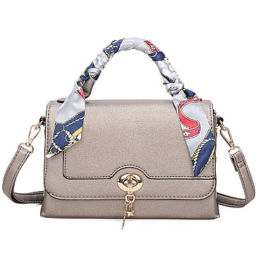 V Accent 3-in-1 Shopper Tote/Satchel Set