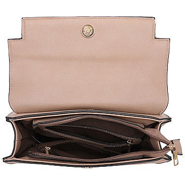 Scarf Top Handle 2-in-1 Satchel Set