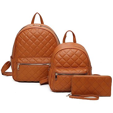 Quilted Classic 3-in-1 Backpack Set