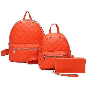 Quilted Classic 3-in-1 Backpack Set