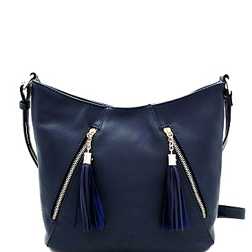 MH-LF166  CHILLX Whipstitched 3 in 1 Drawstring Bucket Hobo SET