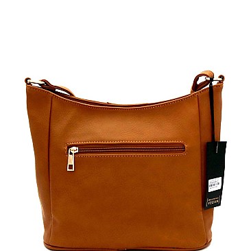 Multi Pocket Double Tassel Cross Body MH-LF4054