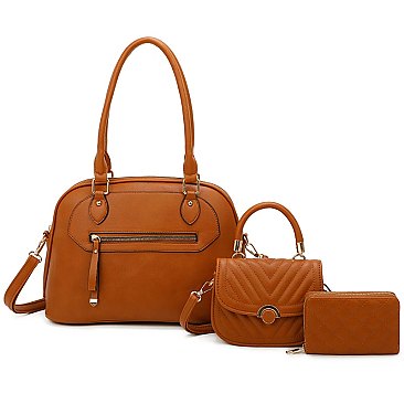 Fashion 3-in-1 Dome Satchel