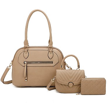 Fashion 3-in-1 Dome Satchel