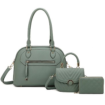 Fashion 3-in-1 Dome Satchel